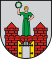 Stadswapen van Maagdenburg (maagd en burg)