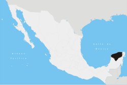 Negara bagian Yucatán di Meksiko