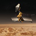 Artist's impression of Mars Reconnaissance Orbiter