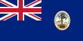 Seychelská vlajka (1961–1976) Poměr stran: 1:2