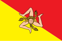 Die Sisiliaanse vlag