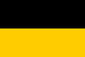 Bandera d'Austria y colores de la Casa d'Habsburgu