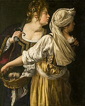 Judith și servitoarea ei, 1613–14, Palazzo Pitti, Florența