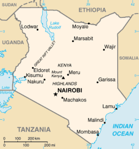 Мапа Кеніі