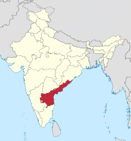 Andhra Pradesh – Localizzazione