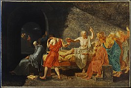مختلف عن: The Death of Socrates 