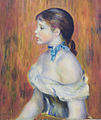 زن جوان با روبان آبی, ۱۸۸۸