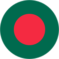বাংলা: বাংলাদেশ বিমান বাহিনী বৃত্তাকার English: Bangladesh Air Force roundel