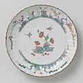 Assiette en porcelaine chinoise, 1700-1750