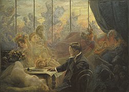 Emil Horálek - Umělcův sen (okolo roku 1900).jpg