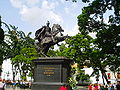 واقع در کاراکاس Plaza Bolívar مجسمه سیمون بولیوار در قصر