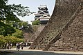 熊本城の"武者返し"の石垣