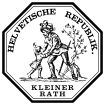 Official seal of the "smaller council" (Kleiner Rath) of Switzerland