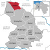 Lage der Gemeinde Barßel im Landkreis Cloppenburg