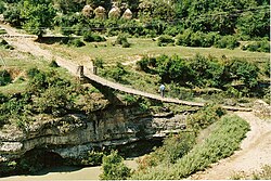 Most v okresu Përmet