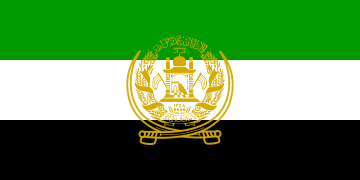 Bandera de Afganistán 1992-2002