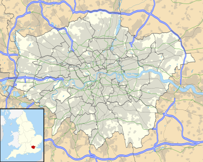 2001–02 Isthmian League is located in Greater London