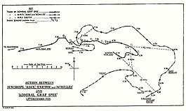 Схема битви при Ла-Платі. 13 грудня 1939