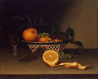 Still Life with Oranges (Natura morta con arance), 1818