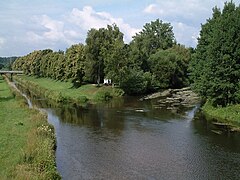 המקום בו נהר הדנובה נוצר ממפגש בין הנהרות ברג ובריגאך, היער השחור, גרמניה