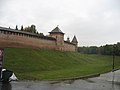 Veliki Novgorod Kremlin duvarları