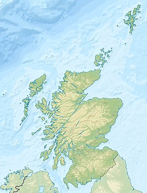Голірудхаус. Карта розташування: Шотландія