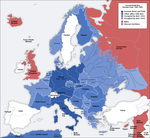 Các nước dưới sự quản lý của Đức Quốc xã vào Đệ nhị thế chiến