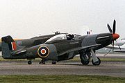 イギリス空軍のマスタングIV（P-51D）