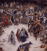 Crucifixion, seen from the Cross by the French painter James Tissot, 1886–1894, shows the view from the perspective of the crucified, and is regarded as an early example of the transition to modern art.[29]