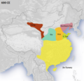 Ķīnas dalījums 400. gadā