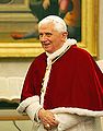 Papo Benedikto la 16-a estis la 265-a papo ĝis sia abdiko je la 28-a de Februaro 2013
