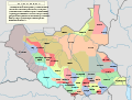 Етничка мапа Јужног судана