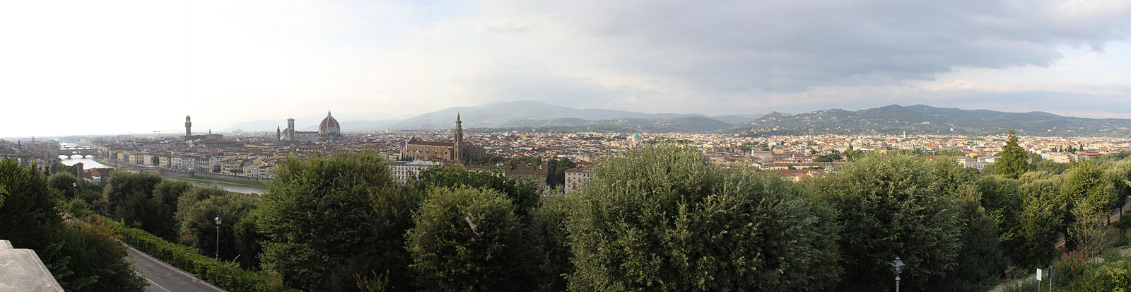 Панорама Флоренции, 2011 год. Вид на город.
