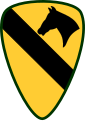 Schulterabzeichen der 1st Cavalry Division