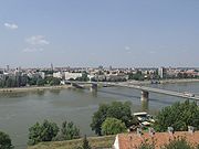 De Donau bij Novi Sad, Servië
