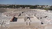 Model van de tweede tempel van Herodes