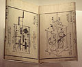 細川半蔵によるからくり設計書『機巧図彙』。1796年発行。