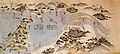 航路図（本絵図の中央部に大坂城が描かれている）／神戸市立博物館蔵