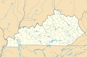 Linvju na mapi Kentakija