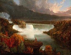 Thomas Cole, Distant View of Niagara Falls 1830, Art Institute of Chicago