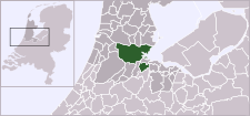 Peta lokasi Amsterdam
