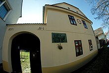 Rodný dům básníka Josefa Hory v Dobříni
