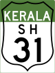State Highway 31 (Kerala) shield}}