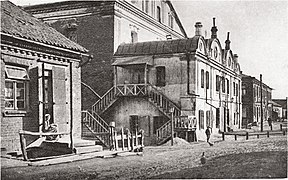 Grande synagogue de Volodymyr en 1917.