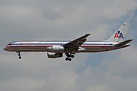 アメリカン航空のボーイング757-200