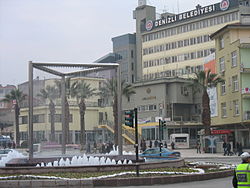 Denizli Municipality City Hall in the town center of Denizli