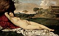 La Venus dormida es un óleo realizado hacia 1507-1510 por el pintor italiano Giorgione. Sus dimensiones son de 108.5 × 175 cm. Se expone en el Gemäldegalerie Alte Meister, Dresde. Por Giorgione.