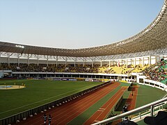 אצטדיון טמלה אירח כמה ממשחקי גביע אפריקה לאומות 2008