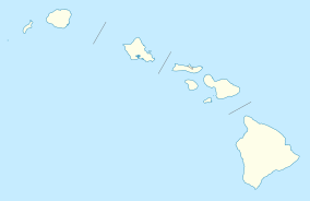 Map showing the location of Haleakalā National Park