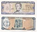 Liberijská bankovka